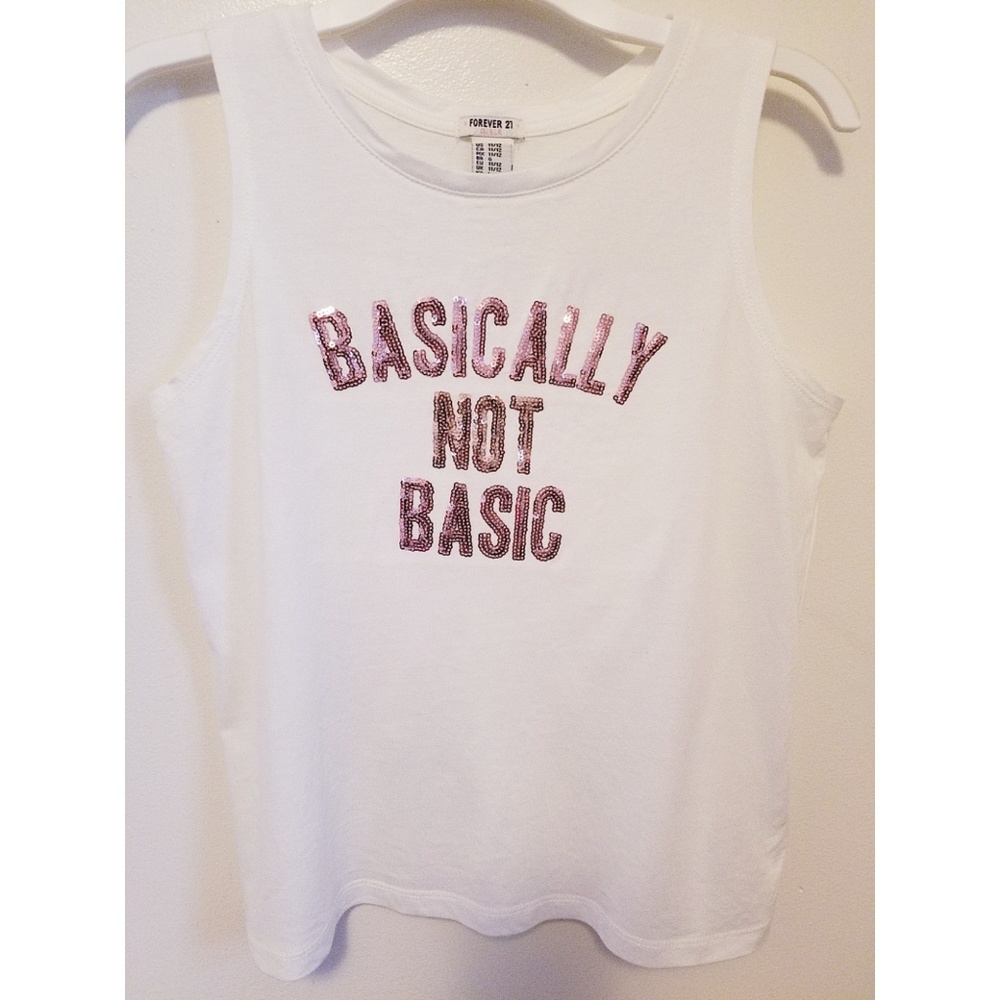 Forever 21 Sequin Tank Top